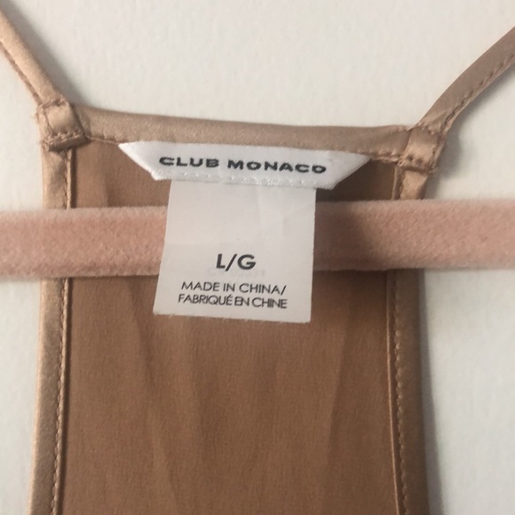 Club Monaco Silk Top L - Picture 2 of 10